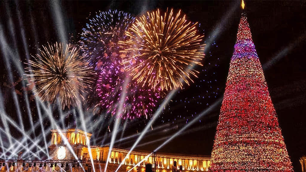 Новый год, новые приключения: лучшие места для встречи Нового года в Ереване